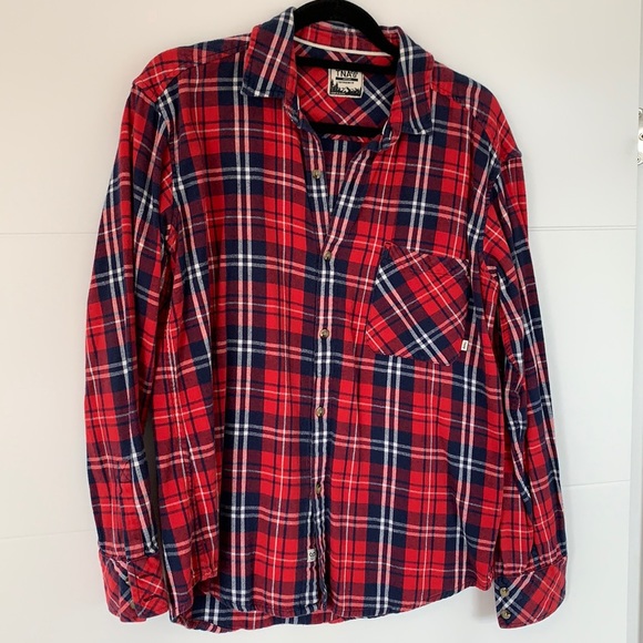 TNA Boyfriend Plaid Flannel - Picture 1 of 3